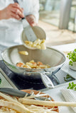 Demeyere Industry 5-Ply 5-qt Stainless Steel Flat Bottom Wok