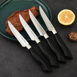 8 Piece Micro Serrated Kitchen Steak Knife Set