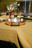 Mauviel M'Heritage M'150 S Round Pan With Cast Stainless Steel Handles