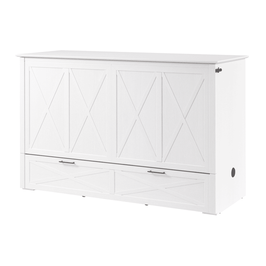 Murphy Cabinet Bed with Pullout Drawer Without Mattress