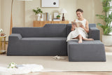 Livo 96" Corduroy Chaise Sofa