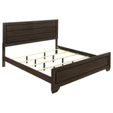 Kauffman 4-Piece Eastern King Bedroom Set Dark Cocoa