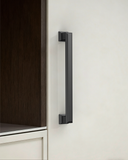 DESIGN2044 Heavy-Duty Transitional Handles for White Cabinets & Shaker Drawers | 3-3/4" Cabinet Pulls, Brushed Gold