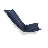 Patio Scroll Puff Chair Cover & Cushion- Alicante Indigo