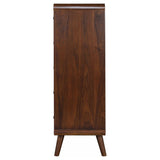 Robyn 5-drawer Bedroom Chest of Drawers Dark Walnut
