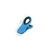 10-Piece Magnetic Bag Clip Set, Multi Blue