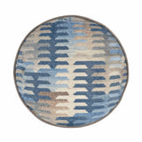 Navajo Navy Foot Pouf