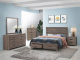 Brantford 4-Piece Eastern King Bedroom Set Coastal White