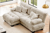 CLOUDIES 94" Loveseat with 1 Ottoman