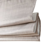 Basketweave Room Darkening Cordless Roman Shade, Taupe