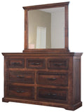 7 Drawer Dresser - Madeira Collection Premium Wood Furniture