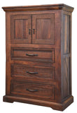 3 Drawer 2 Door Chest | Madeira Collection Solid Wood