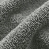 Turkish Cotton 6-Piece Bathroom Towel Set, Grey
