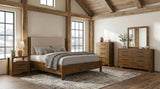 Adderley 5-Piece Queen Bedroom Set Warm Brown