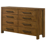 Adderley 8-Drawer Bedroom Dresser Cabinet Warm Brown