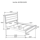 Valen Five-piece Queen Bedroom Set Light Taupe