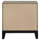 Valen 2-drawer Nightstand Bedside Table Light Taupe