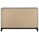 Valen 6-drawer Bedroom Dresser Cabinet Light Taupe