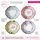 Tea Time Party 9 Inch Premium Paper Plates Set 16