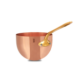 Mauviel M'PASSION Copper Zabaglione With Brass Handles