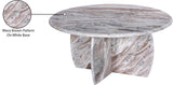 Formentera Coffee Table - Handcrafted Marble Elegance with Unique Design for Modern Living Spaces