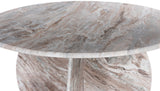 Formentera Dining Table - Elegant Handcrafted Marble Design with Unique Shape for Modern Spaces