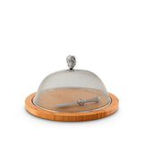 Mardi Gras 3 Piece Picnic Cheese Board / Spreader