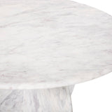 Formentera Dining Table - Elegant Handcrafted Marble Design with Unique Shape for Modern Spaces