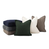 24 in. x 24 in. Pillow Barbet Natural - Down Insert