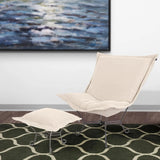 Puff Ottoman Cover Barbet Natural-Cover Only