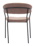 Josephine Dining Chair (Set of 2) Brown
