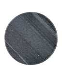 Miles Black Marble Accent Table