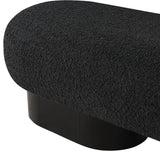 Robertson Opulent Boucle Fabric Bench – Timeless Art Deco Elegance for Entryway or Living Room
