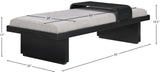 Arlington Bench - Luxurious Chenille Upholstered Seating with Sliding Tray for Modern Spaces