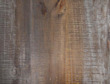 1 Drawer End Table - Loft Brown Pine Wood & Iron Hardware