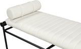 Gatsby Vegan Leather Bench – Elegant Contemporary Design with Soft Cushions for Stylish Spaces