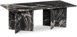 Verona Coffee Table - Handcrafted Marble Elegance with Unique Design and Contemporary Style Accent