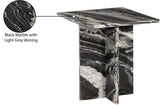 Verona End Table - Handcrafted Marble Design with Unique Base for Contemporary Elegance in Any Room