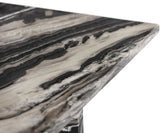 Verona End Table - Handcrafted Marble Design with Unique Base for Contemporary Elegance in Any Room