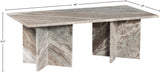 Verona Coffee Table - Handcrafted Marble Elegance with Unique Design and Contemporary Style Accent