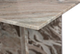 Verona Dining Table - Handcrafted Black Marble with Unique Base for Timeless Elegance and Style