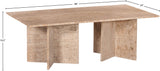 Verona Coffee Table - Handcrafted Marble Elegance with Unique Design and Contemporary Style Accent