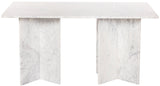 Verona Dining Table - Handcrafted Black Marble with Unique Base for Timeless Elegance and Style