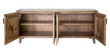 4 Door Console - Tiza Collection Pine Furniture