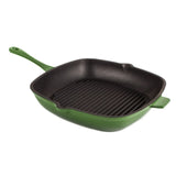 BergHOFF Neo Cast Iron Square Grill Pan 11", Green