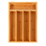 BergHOFF CooknCo 5-Slot Bamboo Flatware Organizer