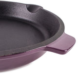 BergHOFF Neo 2pc Cast Iron 10" Fry Pan & 11" Grill Pan Cookware Set, Purple
