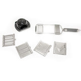 BergHOFF 6Pc Multi Slicer Pro Mandolin, Grey