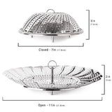 BergHOFF Stainless Steel 12" Steamer Basket
