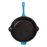 BergHOFF Neo 10pc Cast Iron Cookware Set, Blue